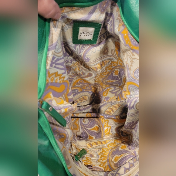 Latico Vintage Kelly Green Tote - Picture 5 of 6